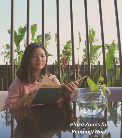 Plaza Zones for Reading / Work